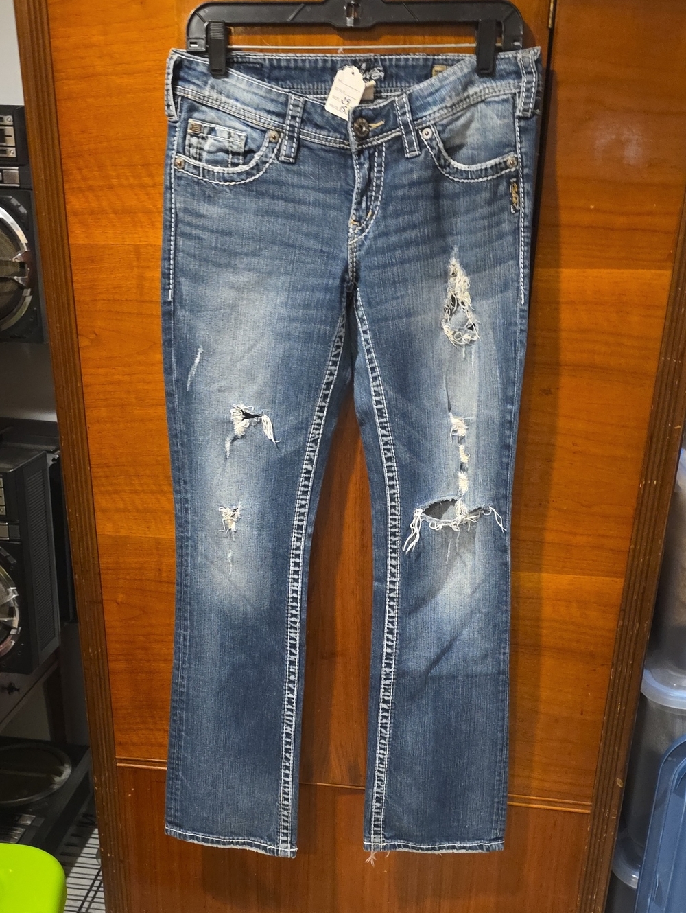 Silver Boot cut Jeans